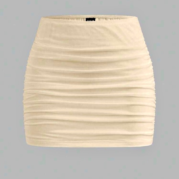Rushed Beige Bodycon Skirt, great condition. - Picture 1 of 8